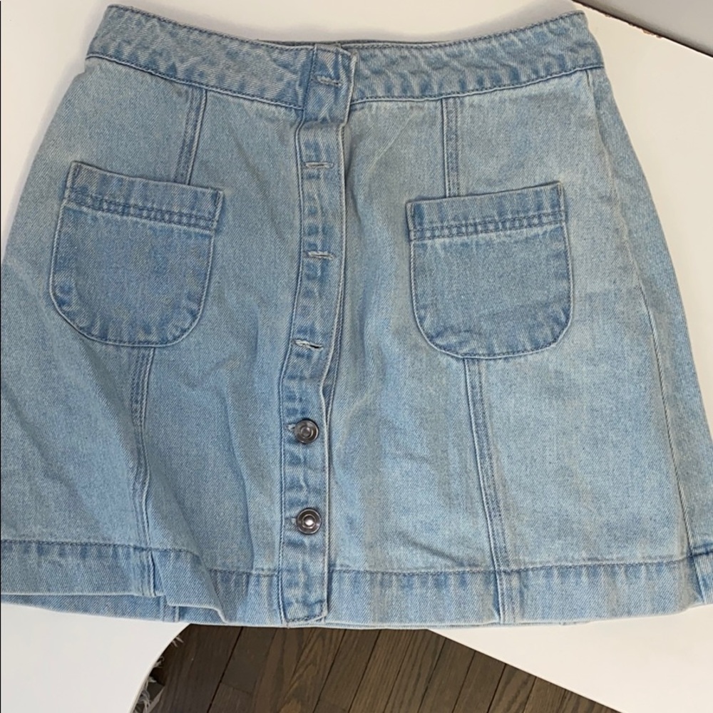 Denim skirt